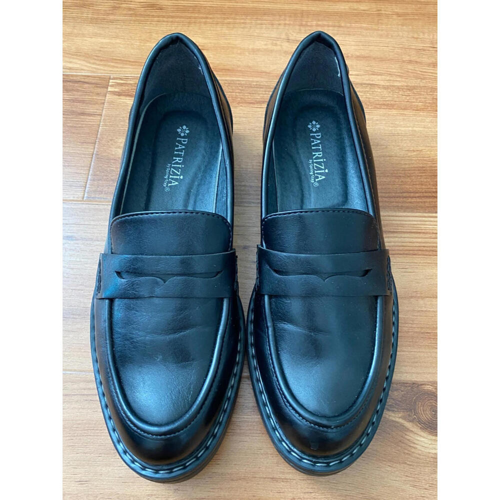 Patrizia Spring Step Penny Loafers Black 39 8.5